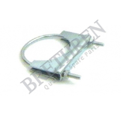 0682608-VOLVO, DAF, -PIPE CONNECTOR, EXHAUST SYSTEM