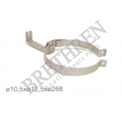 5010424256-RENAULT TRUCKS, -PIPE CONNECTOR, EXHAUST SYSTEM
