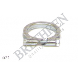 5000544575-RENAULT TRUCKS, MERCEDES-BENZ, -PIPE CONNECTOR, EXHAUST SYSTEM