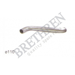 112840-SCANIA, -EXHAUST PIPE