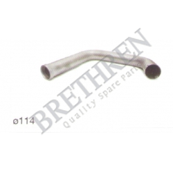 112587-SCANIA, -EXHAUST PIPE