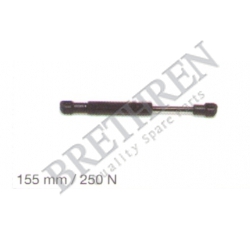 123254-SCANIA, -GAS SPRING, FRONT PANEL